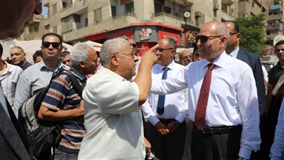 محافظ القاهرة يتابع حملات إزالة الإشغالات بشوارع حلوان