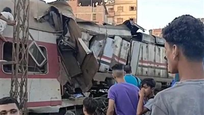 التقرير المبدئي لـ تصادم قطارى الزقازيق يكشف المتسبب في الحادث 