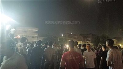 النيابة العامة تعاين موقع حادث تصادم قطاري الزقازيق (صور)