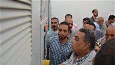 محافظ الدقهلية يشهد بدء التشغيل الفعلي لتوسعات مرفق مياه شربين