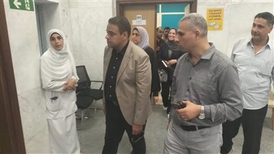 مدير المستشفيات التعليمية يتفقد 