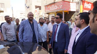 نائب محافظ سوهاج ورئيس شركة المياه يتفقدان أعمال إحلال وتجديد شبكات الصرف
