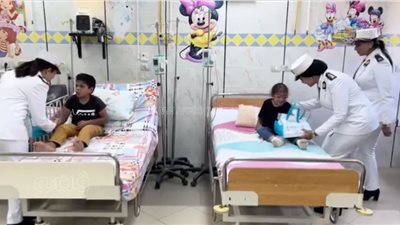 الداخلية توزع حلوى المولد النبوي على المرضى ودور الأيتام (صور)