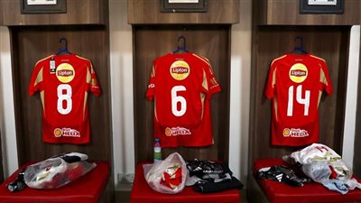 شاهد غرفة ملابس الأهلي قبل موقعة جورماهيا 