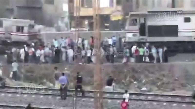 حادث تصادم قطارين