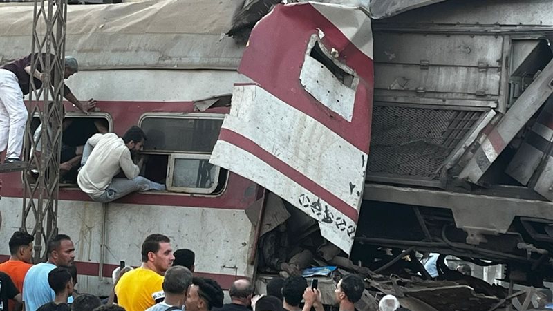 حادث قطار الزقازيق