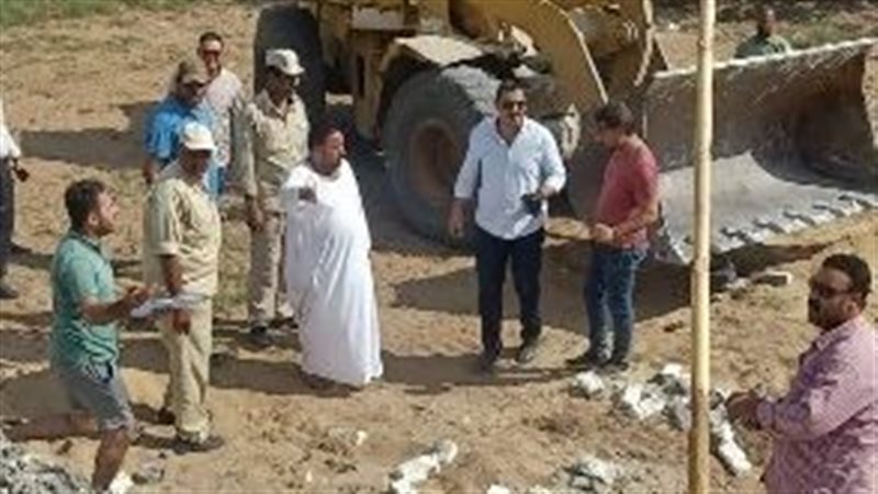إزالة 10 حالات تعدي