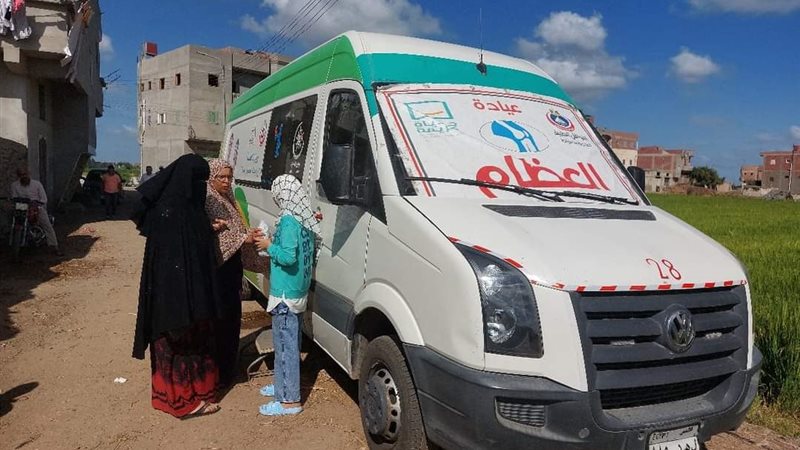قافلة طبية بدمياط..