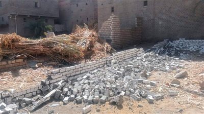 إزالة حالة تعدٍ بقرية سفلاق في سوهاج 