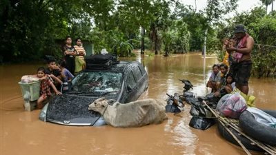 ارتفاع عدد ضحايا الفيضانات في بورما إلى 113 شخصا