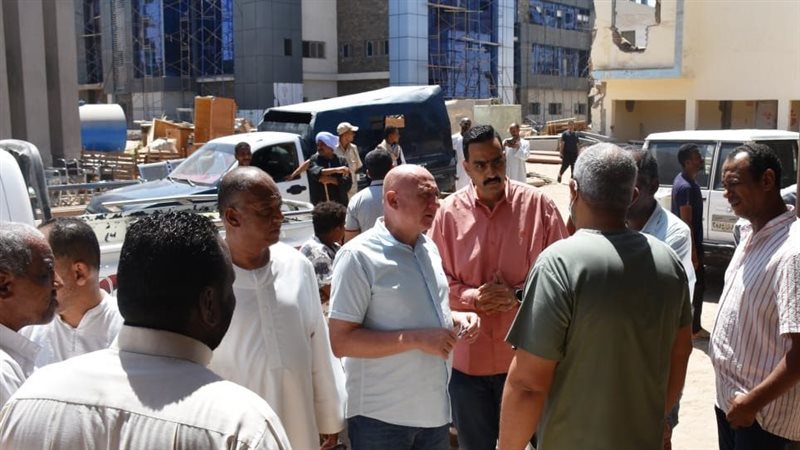 نقل المصابين الى
