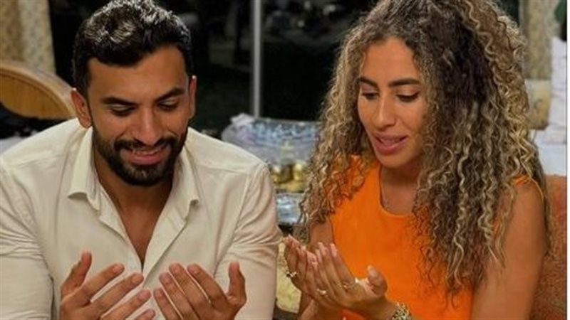 منة عدلي القيعي تحتفل