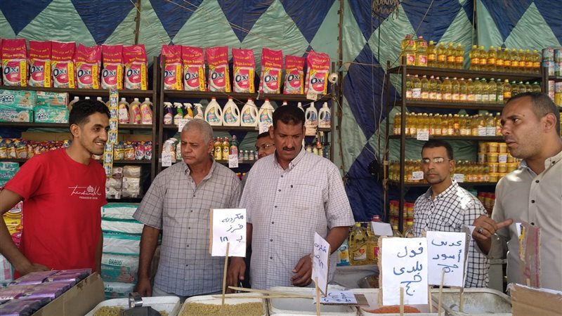 حملة مكبرة على الأسواق