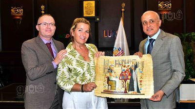 تفاصيل زيارة سفير جمهورية التشيك بالقاهرة وزوجته إلى الأقصر 