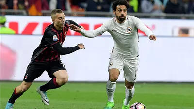 أرقام محمد صلاح أمام ميلان قبل مواجهة الغد في دوري أبطال أوروبا