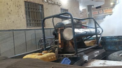 حملات للقضاء على البعوض والذباب ورفع القمامة بمنيا القمح 