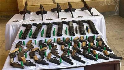 ضبط 14 قضية مخدرات و48 سلاحا ناريا في 3 محافظات