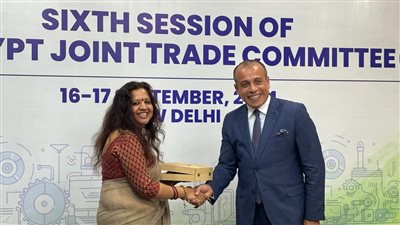 6.5 مليار دولار حجم التبادل التجارى بين مصر والهند خلال 2023 