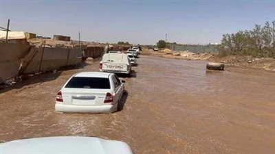 تضرر 223 منزلا و517 عائلة جراء الفيضانات في ليبيا