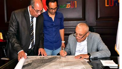 عمارة يعتمد المخطط الاستراتيجي لمدينة الأقصر