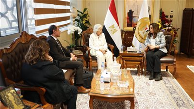 وزيرة التنمية المحلية تتابع جهود شركة 