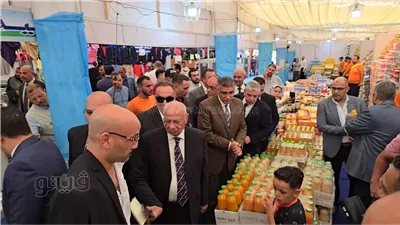 محافظ الجيزة: توفير السلع الغذائية واللحوم بأسعار مخفضة بمعرض أهلا مدارس (صور)