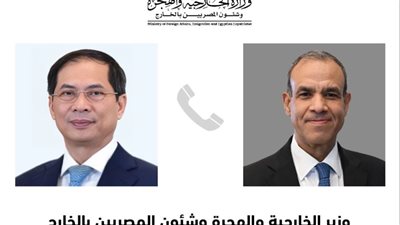 وزير الخارجية يبحث مع نظيره الفيتنامي تعزيز التعاون المشترك