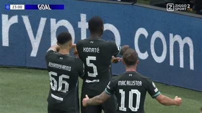 كوناتي يسجل هدف التعادل لليفربول في شباك ميلان (فيديو)