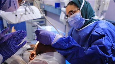 ضمن مبادرة بداية، توافد كبير على قافلة جامعة القاهرة بقرية سقيل بالجيزة 