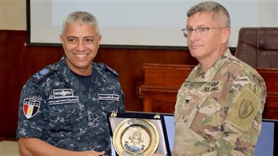 النسر المدافع، اختتام فعاليات التدريب البحري المصري الأمريكي بنطاق البحر الأحمر