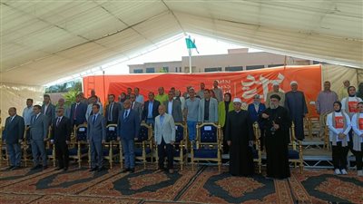 محافظ القليوبية ورئيس جامعة بنها يشهدان احتفالية انطلاق مبادرة 