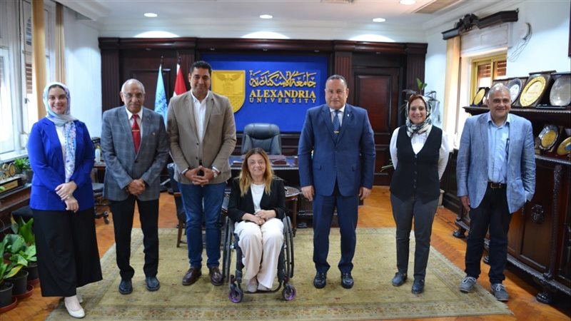 زيارة الوفد لرئيس