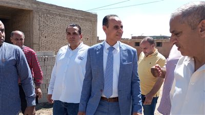 وكيل صحة الشرقية يتفقد مشروع المخازن الاستراتيجية لوزارة الصحة