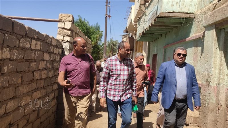 سكرتير بني سويف يبحث