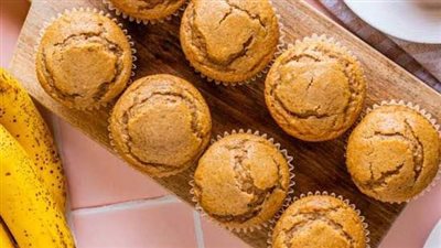 طريقة عمل مافن الموز بالعسل، حلوى مغذية وسريعة التحضير 