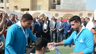 محافظ البحيرة تشهد الملتقى الكشفي لفرق الجوالة بمركز رشيد (صور)