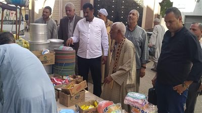 حملة مكبرة لرفع الإشغالات وضبط الأسواق بشوارع طما فى سوهاج