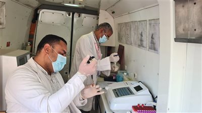 الكشف على 1629 مواطنا خلال قافلة طبية بقرية بويط بالبحيرة (صور)