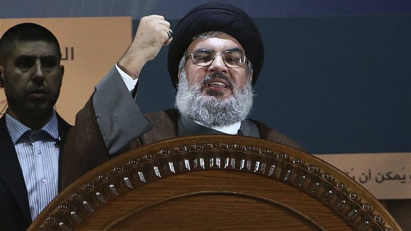 حسن نصر الله، فيتو