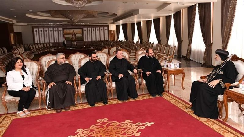 البابا تواضروس خلال