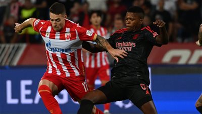 دوري أبطال أوروبا، بنفيكا يتغلب على سرفينا زفيزدا 2-1