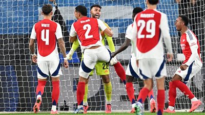 مارتينلي يقود أرسنال أمام شاختار دونيتسك في دوري أبطال أوروبا 