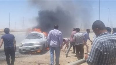 الدفاع المدني ينقذ مسؤول شركة حراسة شهيرة من حريق بالشيخ زايد