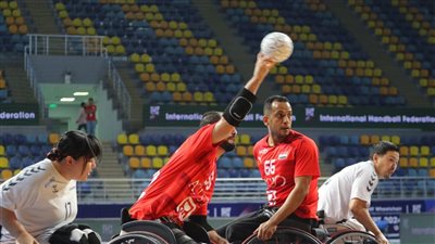 منتخب الكراسي المتحركة لليد يهزم اليابان ويتأهل لنصف نهائي بطولة العالم (صور)