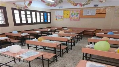 بالبلالين، لقطات من استقبال الطلاب في أول يوم دراسة بالشرقية (صور)