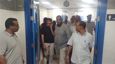 بسبب النزلات المعوية في أسوان، نائب وزير الصحة يتفقد مستشفيات المحافظة 