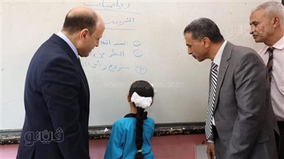 محافظ كفرالشيخ يتفقد المدارس لمتابعة سير وانتظام العملية التعليمية 