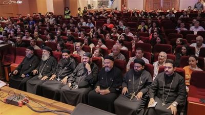  الأنبا مرقوريوس يترأس المؤتمر الشهري لخدام إيبارشية جرجا