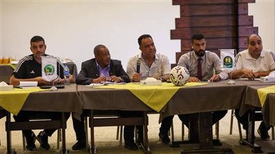  تفاصيل الاجتماع الفني لمباراة المصري والهلال الليبي (صور)