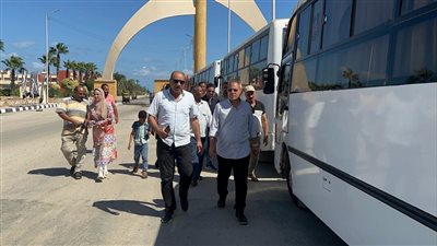 استجابة للمواطنين،14 ميني باص وأتوبيس للربط بين جمصة والشيخ زايد و15 مايو 